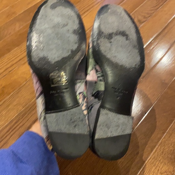 rag & bone flower velvet slides size 7 - Picture 6 of 8